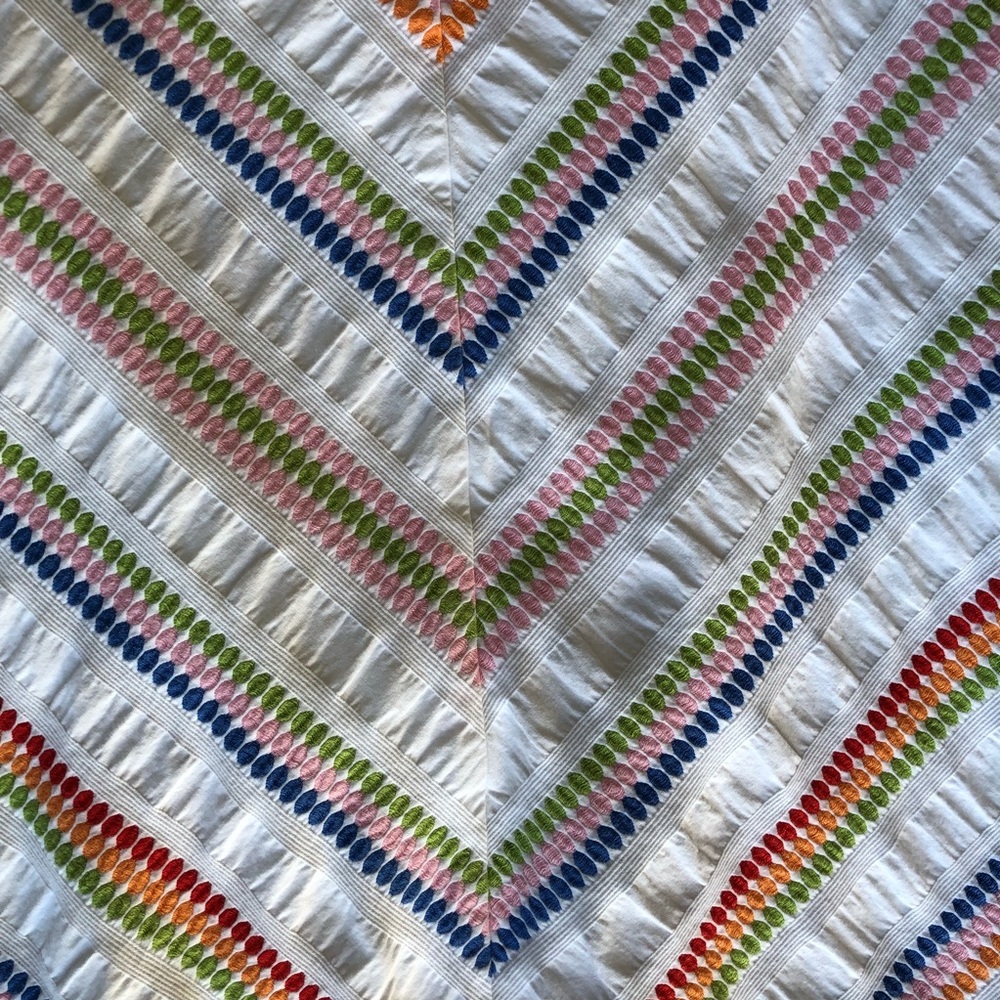 Talbots Size 4 Petite A-Line Multi Color Skirt - image 3